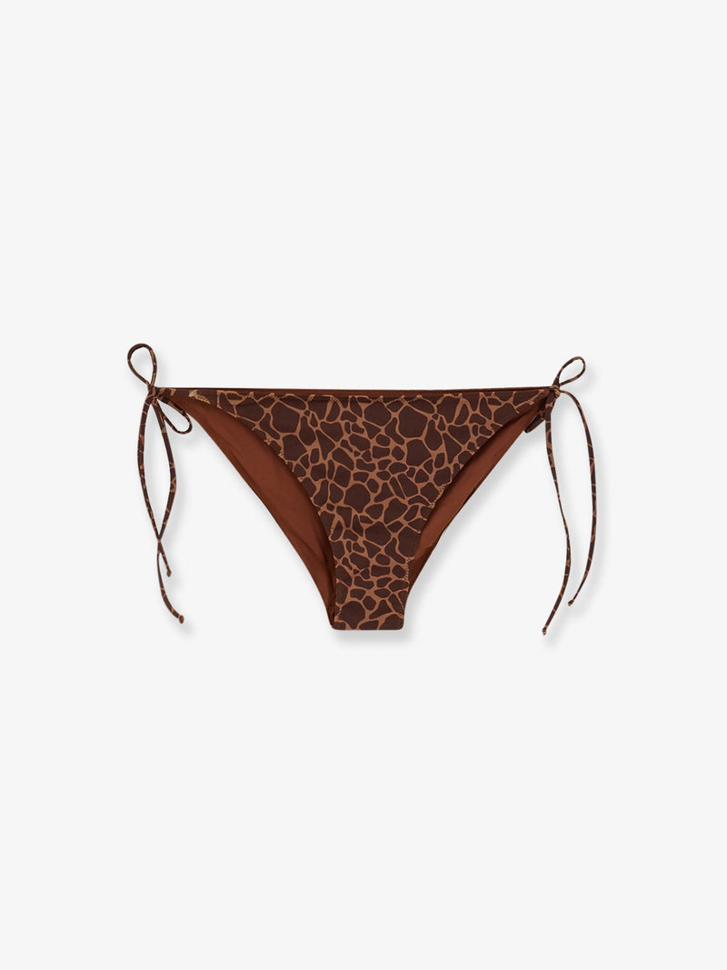 MC2 Saint Barth MC2 Saint Barth Virgo Nylon Bikini Bottoms Brown - World Class Fashion