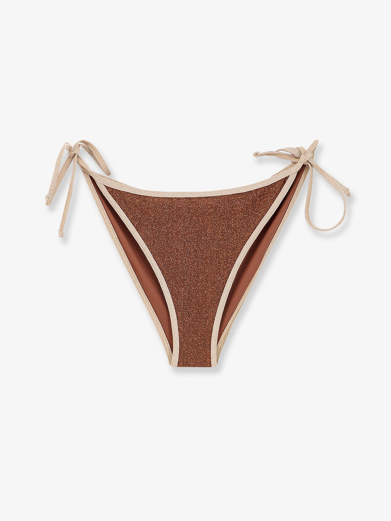 MC2 Saint Barth MC2 Saint Barth Virgo String Bikini Brown - World Class Fashion