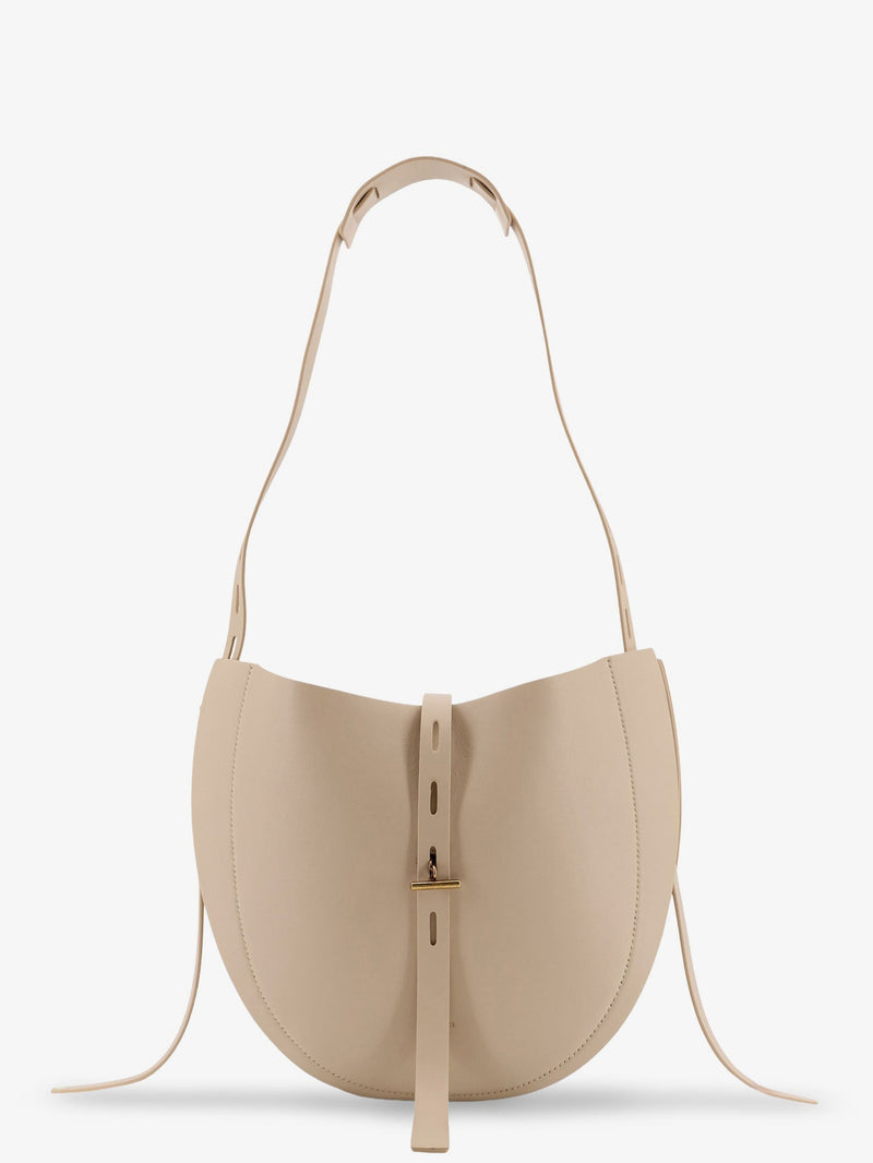 Mino Bossi Mino Bossi Lizzie Leather Crossbody Bag White - World Class Fashion