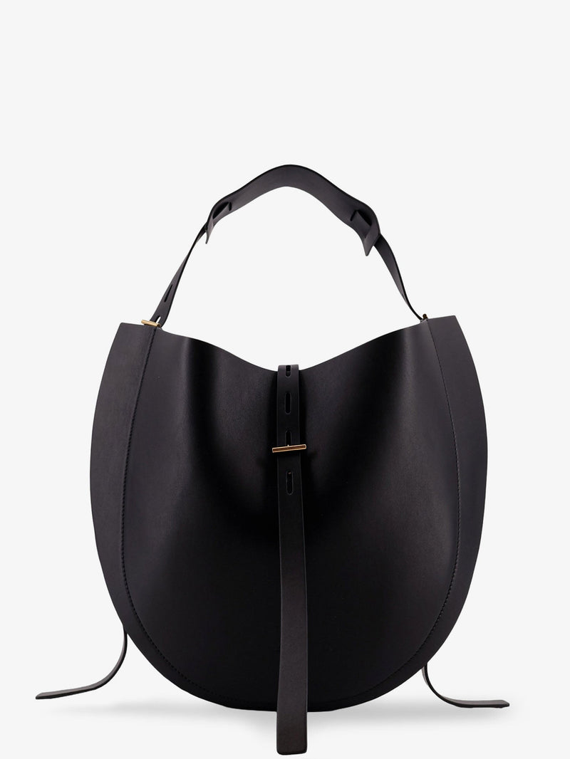 Mino Bossi Mino Bossi Liz Leather Crossbody Bag Black - World Class Fashion
