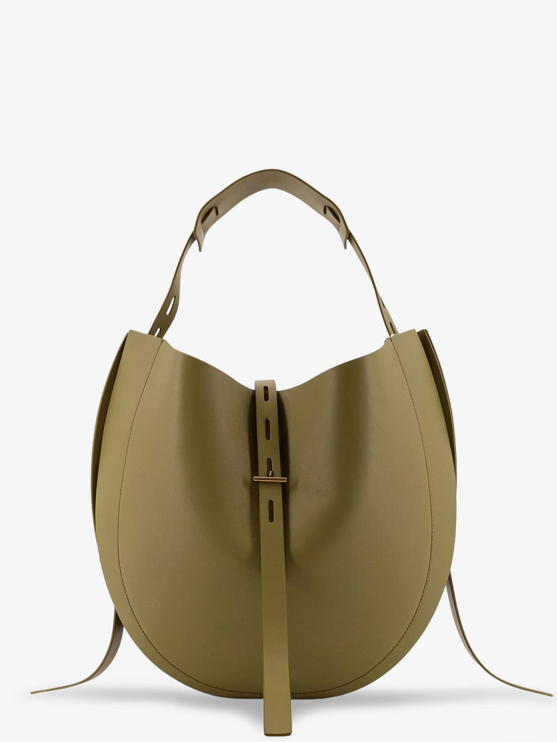 Mino Bossi Mino Bossi Liz Leather Crossbody Bag Green - World Class Fashion