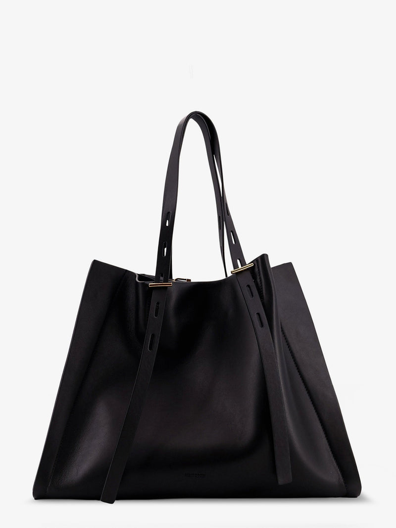 Mino Bossi Mino Bossi Paula Leather Shoulder Bag Black - World Class Fashion