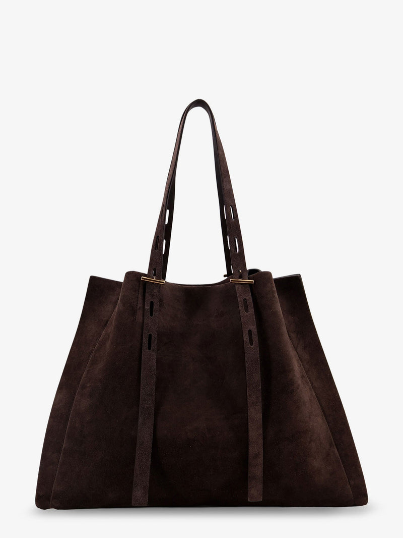 Mino Bossi Mino Bossi Paula Suede Shoulder Bag Brown - World Class Fashion