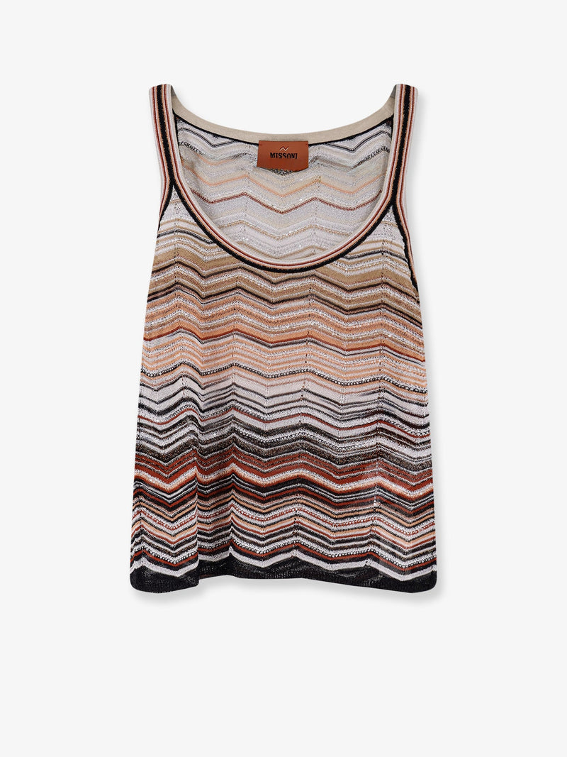 Missoni Missoni Viscose Tank Top Multicolor - World Class Fashion