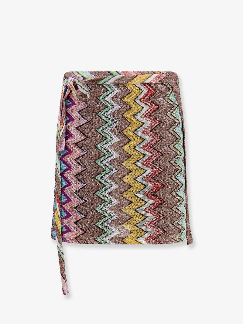 Missoni Falda Lurex Missoni con Motivo Multicolor Mujer - World Class Fashion