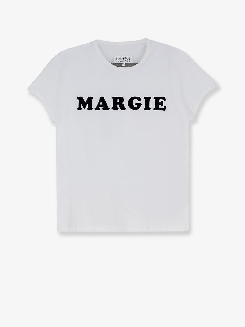 MM6 Maison Margiela MM6 Maison Margiela Cotton T-Shirt White Women - World Class Fashion
