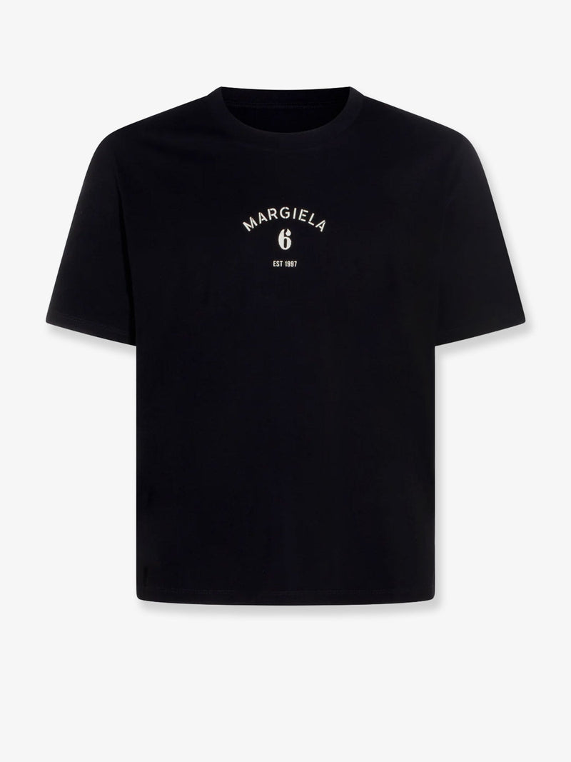 MM6 Maison Margiela MM6 Maison Margiela Cotton T-Shirt Black Women - World Class Fashion