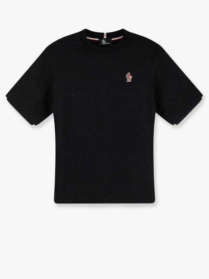 Moncler Grenoble Moncler Grenoble Cotton T-Shirt Black Women - World Class Fashion