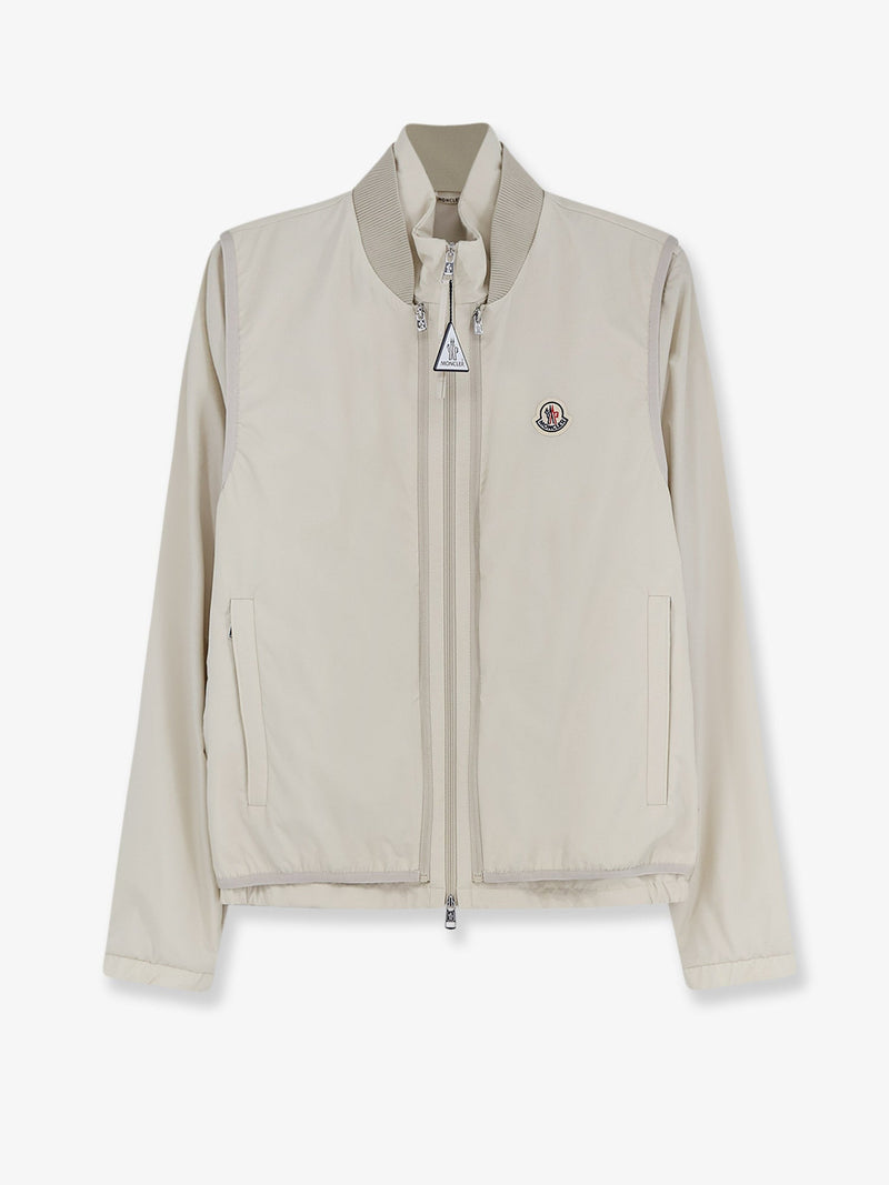 Moncler Moncler Hemmoor Jacket with Detachable Vest Beige - World Class Fashion