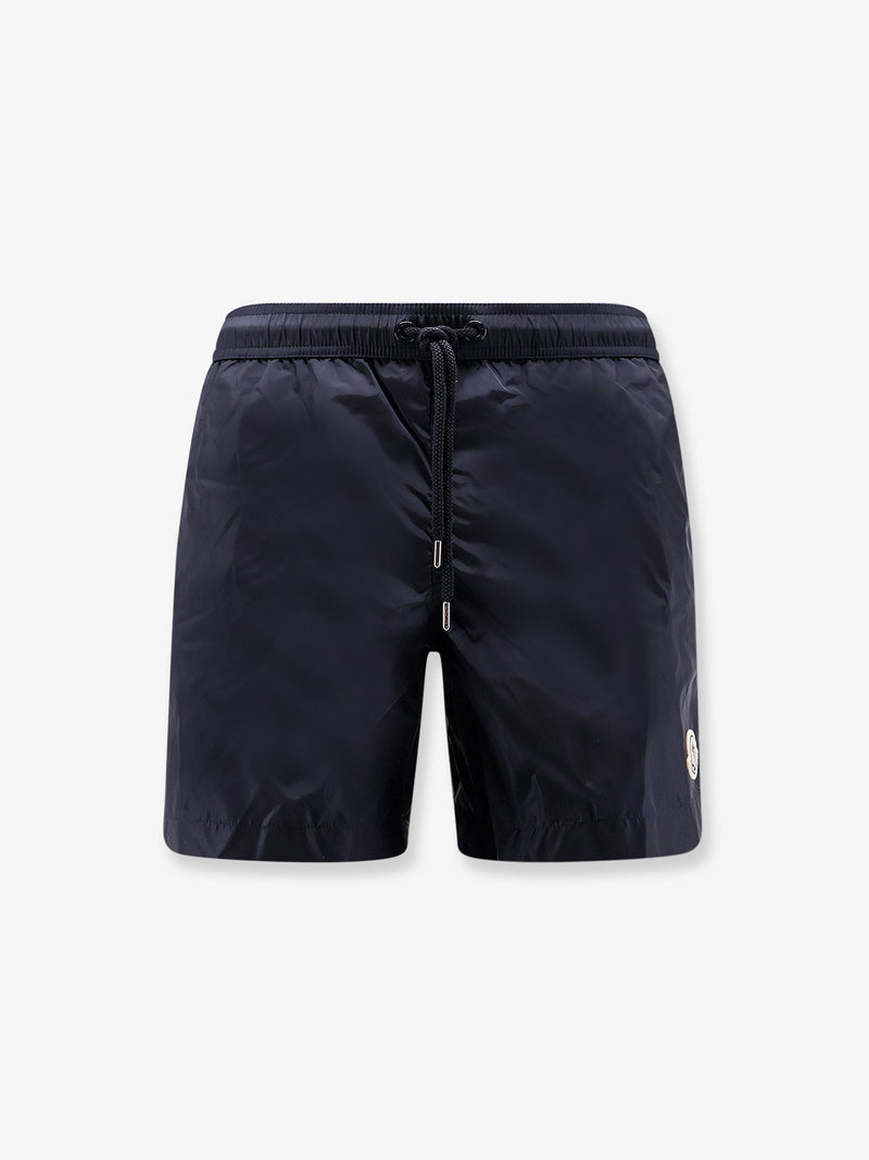 Moncler Bañador Moncler de nailon azul para hombre - World Class Fashion