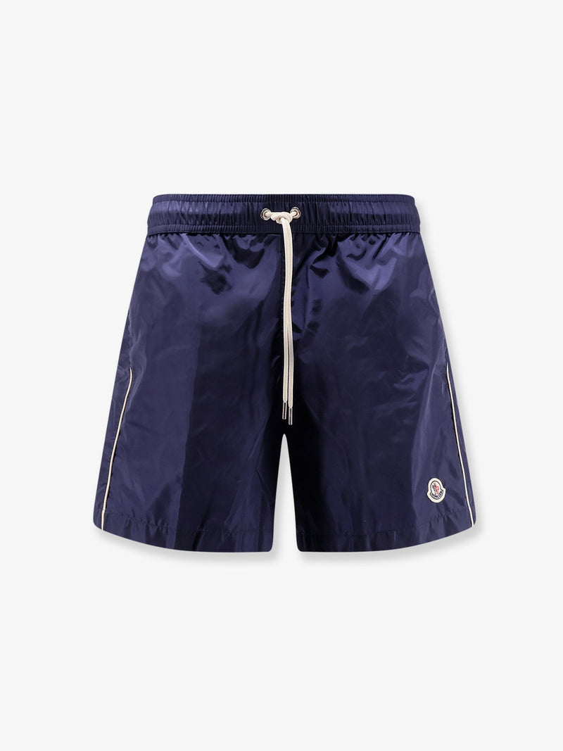 Moncler Moncler Nylon Swim Shorts Blue Men - World Class Fashion