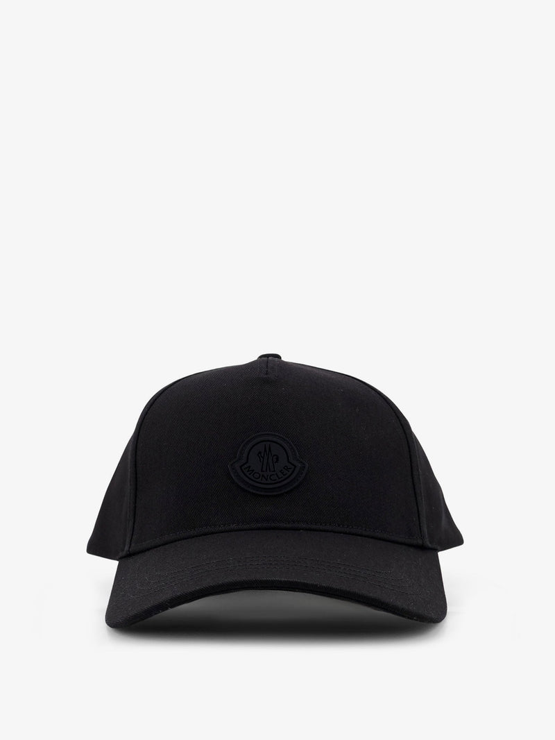 Moncler Moncler Cotton Hat Black Men - World Class Fashion