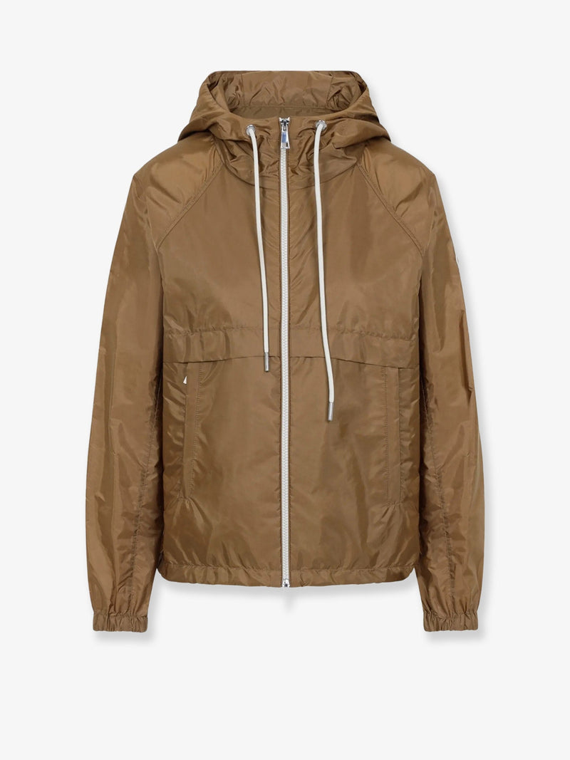 Moncler Moncler Coquelicot Recycled Nylon Jacket Brown - World Class Fashion