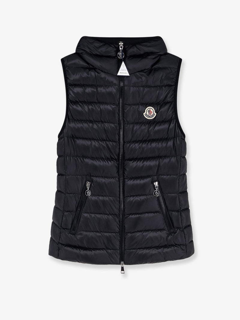 Moncler Moncler Glygosse Sleeveless Down Jacket Black - World Class Fashion