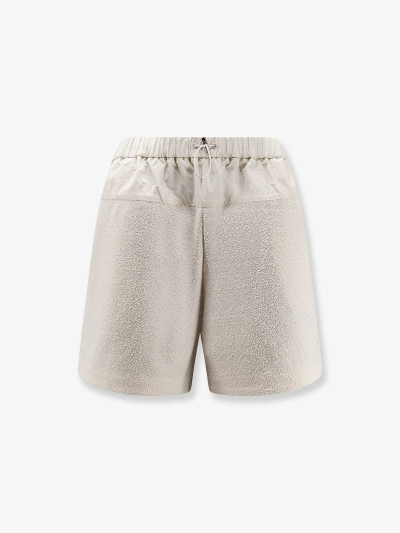 Moncler Moncler Nylon Shorts White Women - World Class Fashion