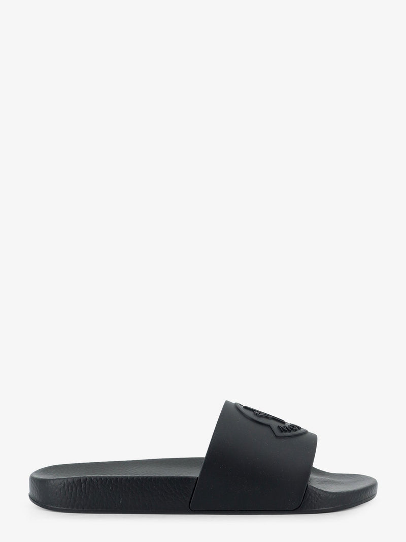 Moncler Moncler Basile Rubber Sandals Black - World Class Fashion