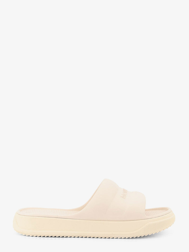 Moncler Moncler Altive Rubber Sandals Beige - World Class Fashion
