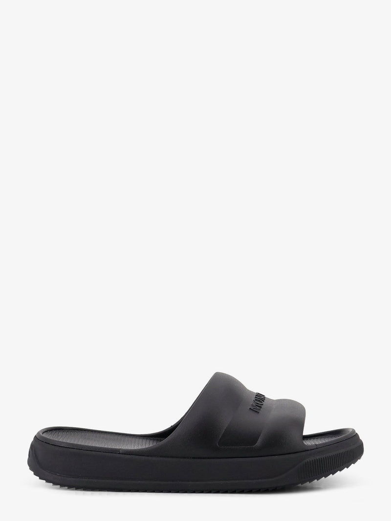 Moncler Moncler Altive Rubber Sandals Black Women - World Class Fashion