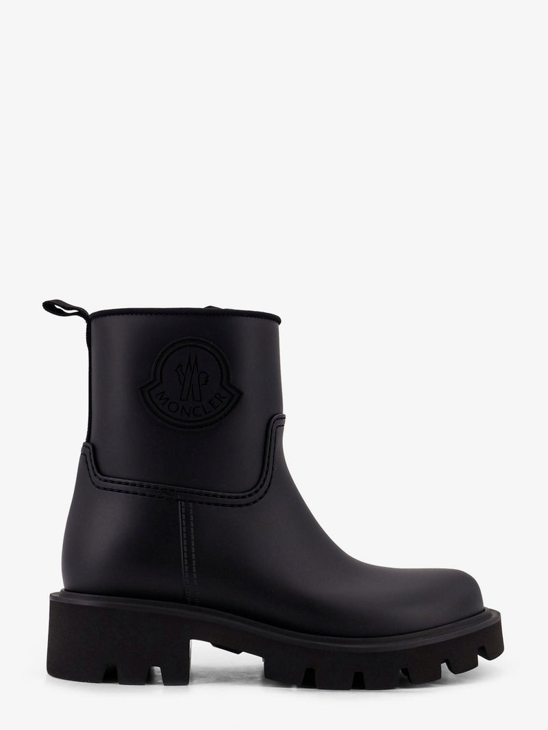 Moncler Moncler Kickstream Rubber Rainboots Black - World Class Fashion