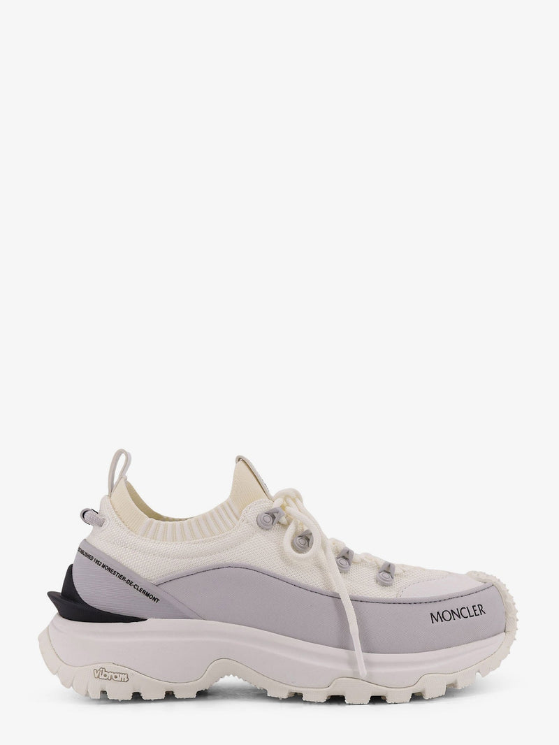 Moncler Moncler Trailgrip Lite3 Technical Fabric Sneakers White - World Class Fashion