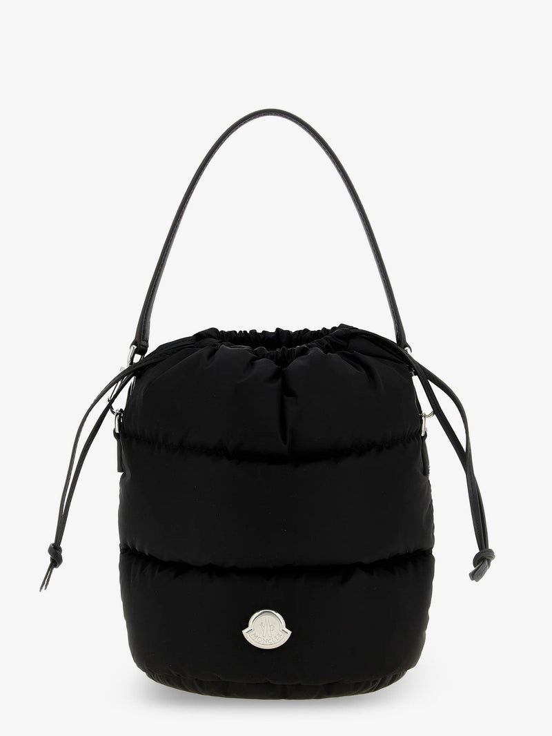 Moncler Moncler Caradoc Nylon Bucket Bag Black - World Class Fashion
