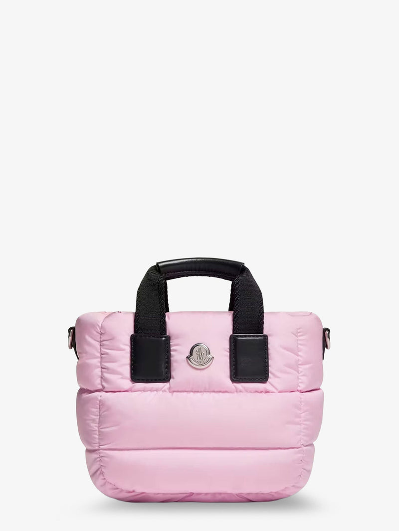 Moncler Moncler Caradoc Micro Nylon Shoulder Bag Pink - World Class Fashion