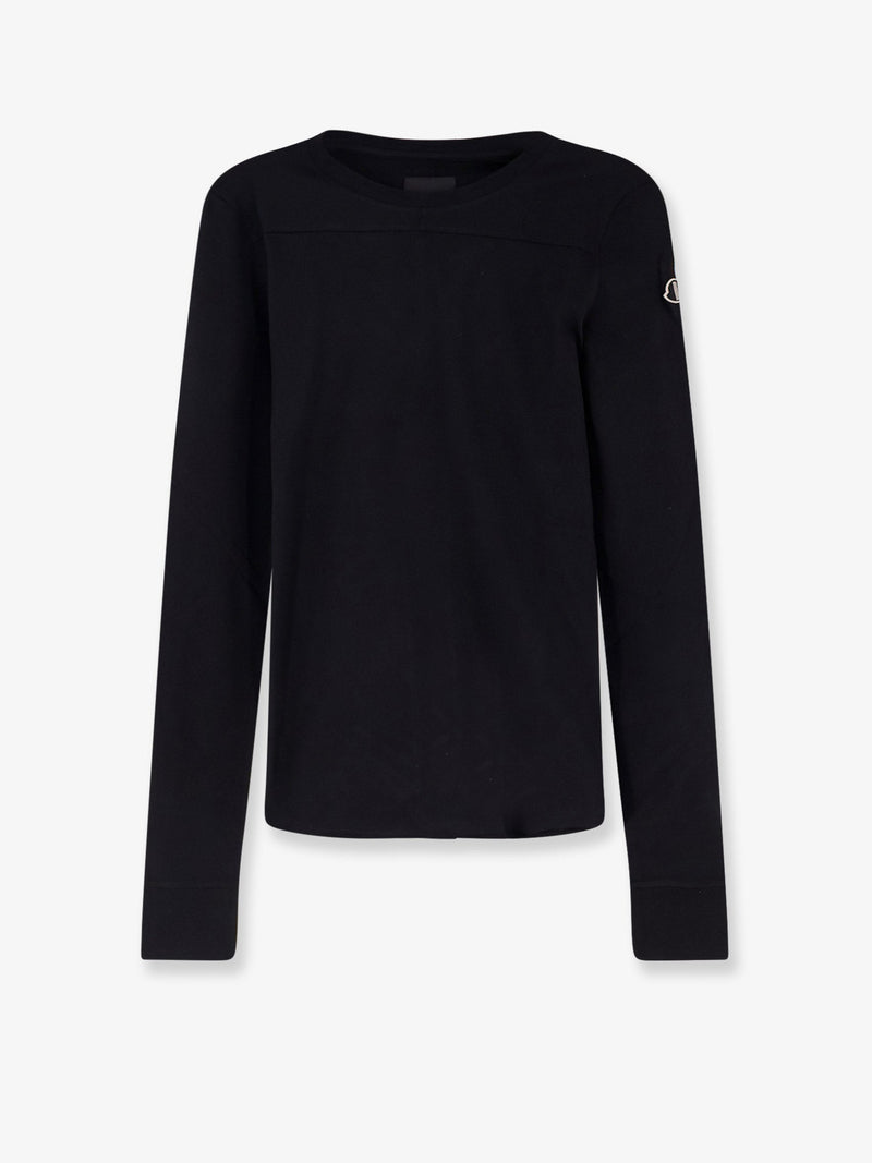 Moncler + Rick Owens Moncler + Rick Owens Girder Cotton T-Shirt Black - World Class Fashion