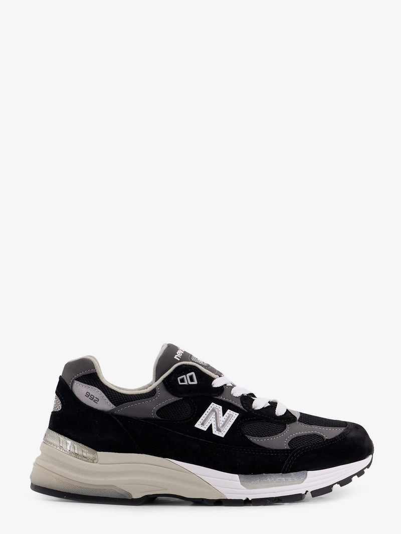 New Balance Zapatillas U992BK New Balance de malla y ante negras - World Class Fashion