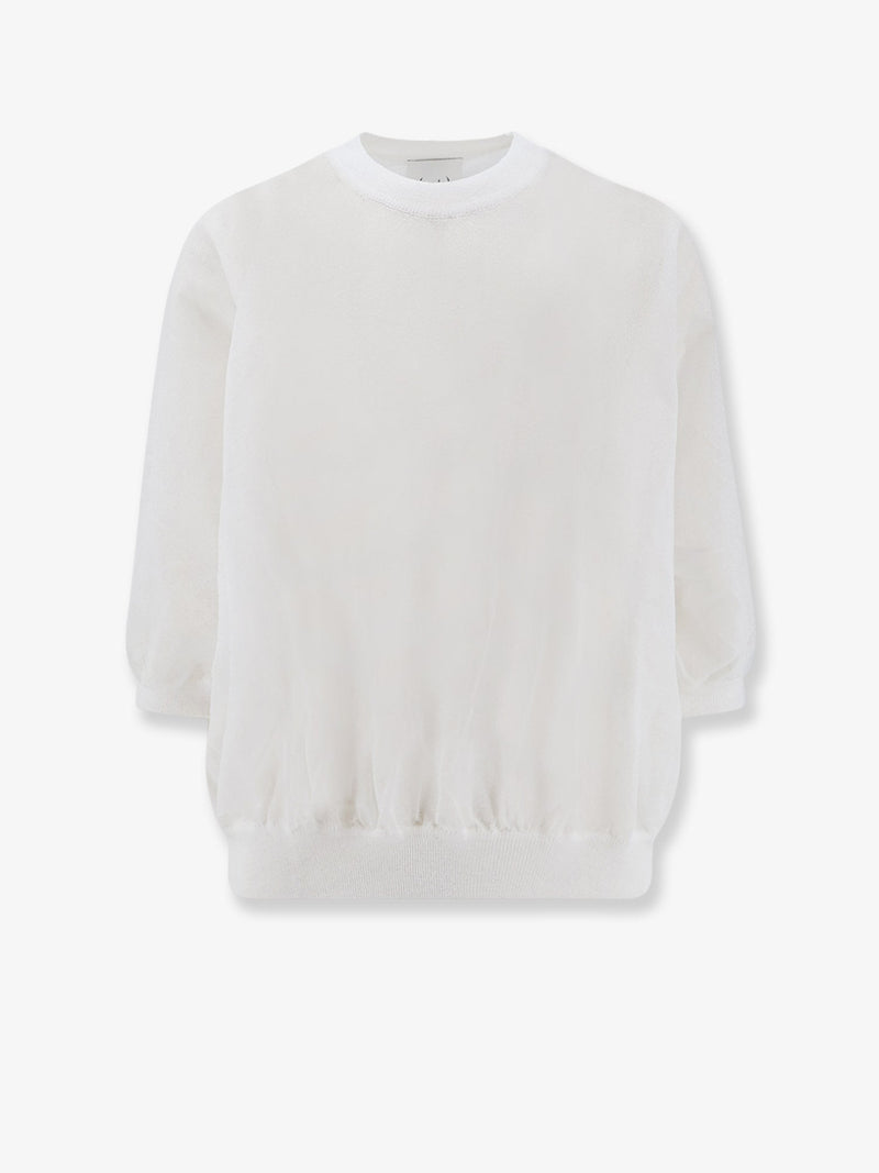 Nude Nude Cotton Blend T-Shirt White Women - World Class Fashion