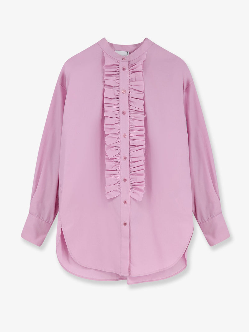 Nude Nude Oversize Cotton Shirt Pink Women - World Class Fashion