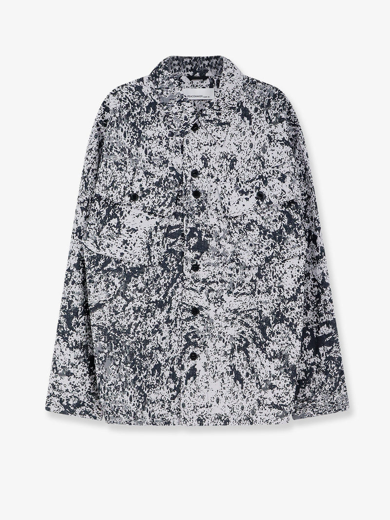 Oamc Peacemaker Oamc Peacemaker Military Cargo Shirt Grey - World Class Fashion