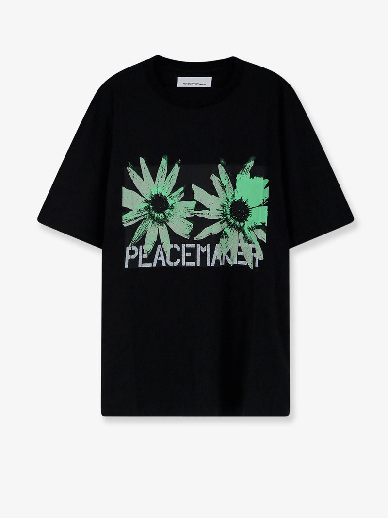 Oamc Peacemaker Camiseta de Algodón Peacemaker OAMC Negra para Hombre - World Class Fashion