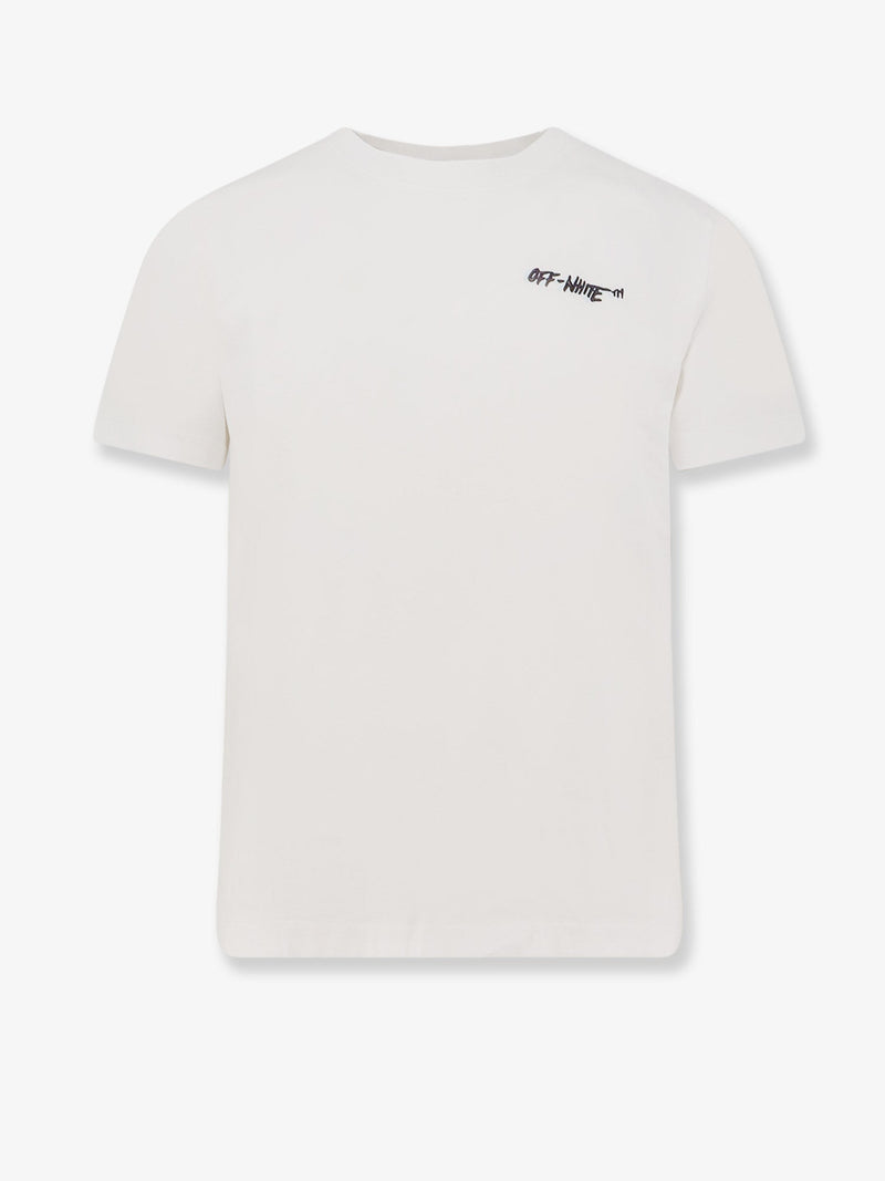 Off-White Off-White Cotton T-Shirt White Men - World Class Fashion