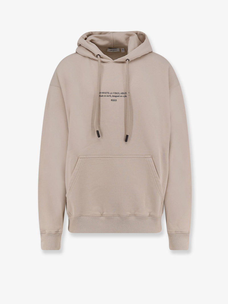 Off-White Off-White Cotton Sweatshirt Beige Men - World Class Fashion