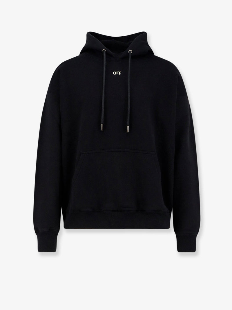 Off-White Off-White Cotton Sweatshirt Black Men - World Class Fashion