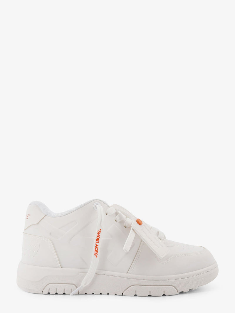 Off-White Off-White Out Of Office Molded Leather Sneakers White - World Class Fashion
