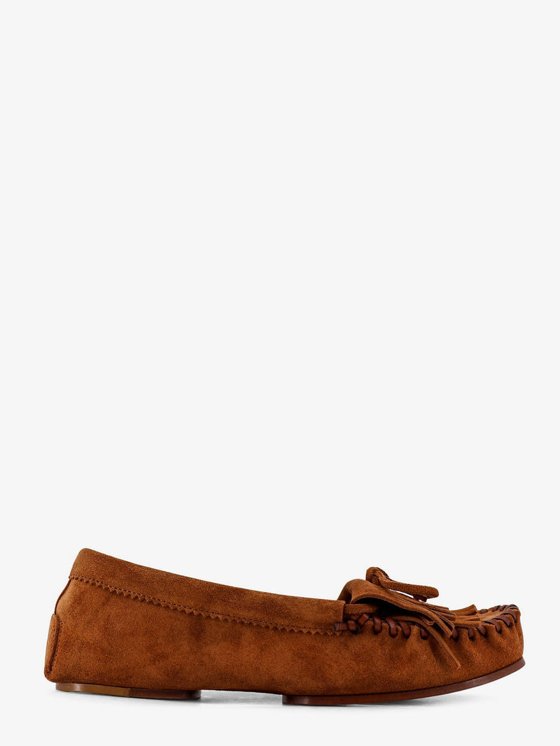Paris Texas Paris Texas Indiana Suede Loafers Brown - World Class Fashion