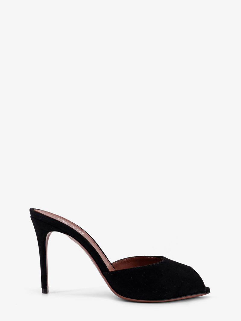 Paris Texas Paris Texas Vera Suede Sandals Black - World Class Fashion