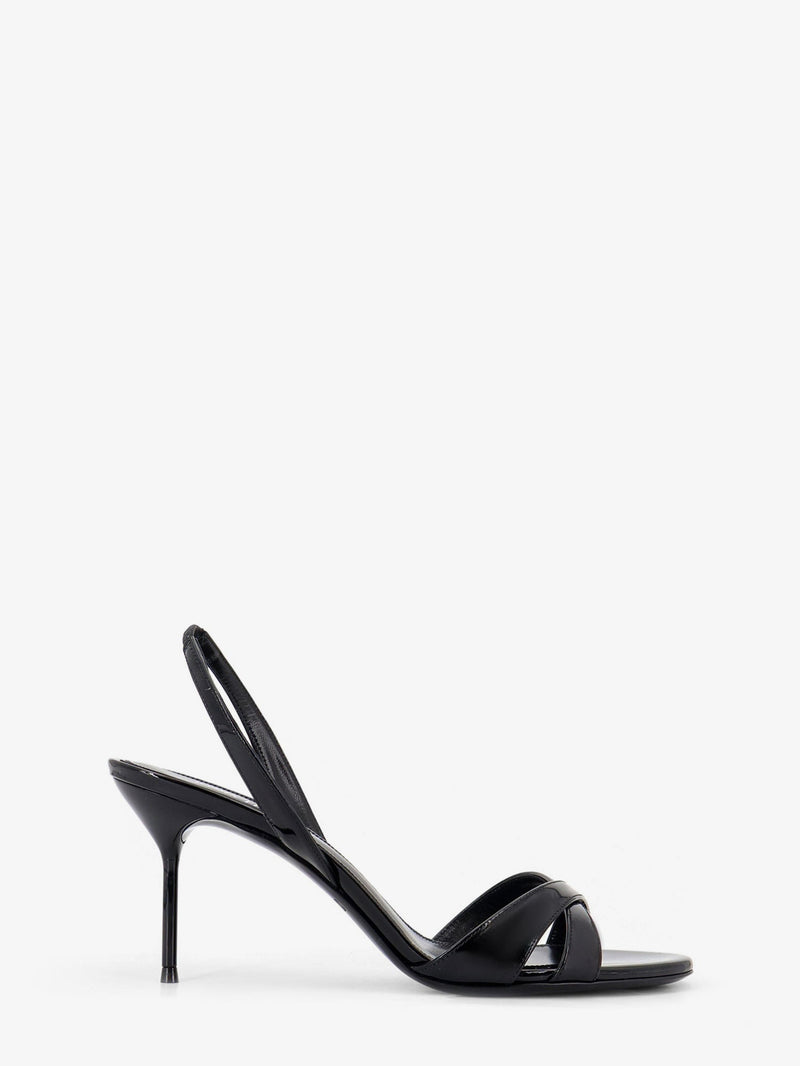 Paris Texas Paris Texas Lidia Patent Leather Sandals Black - World Class Fashion