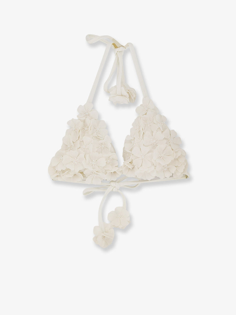 Patbo Patbo Lycra Bikini Top White - World Class Fashion