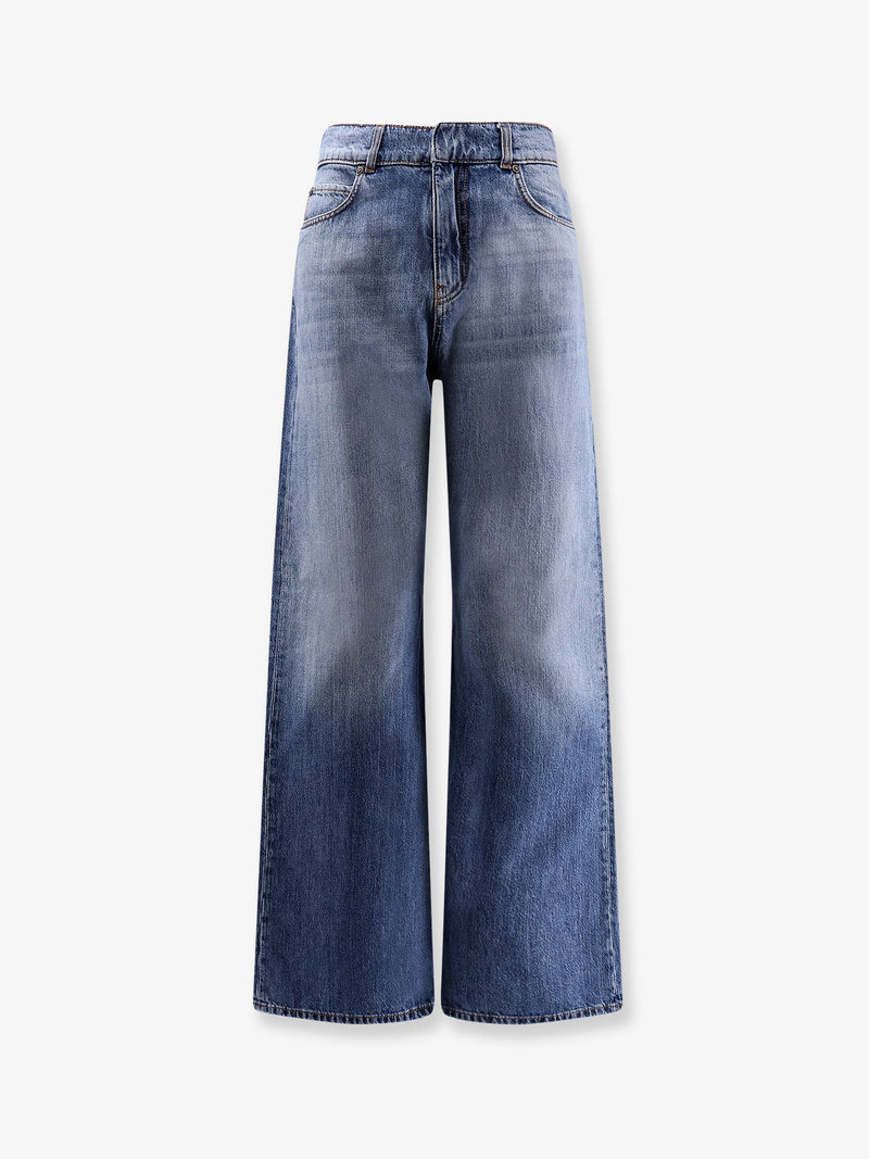 Pinko Pinko Wanda Wide Leg Jeans Blue - World Class Fashion