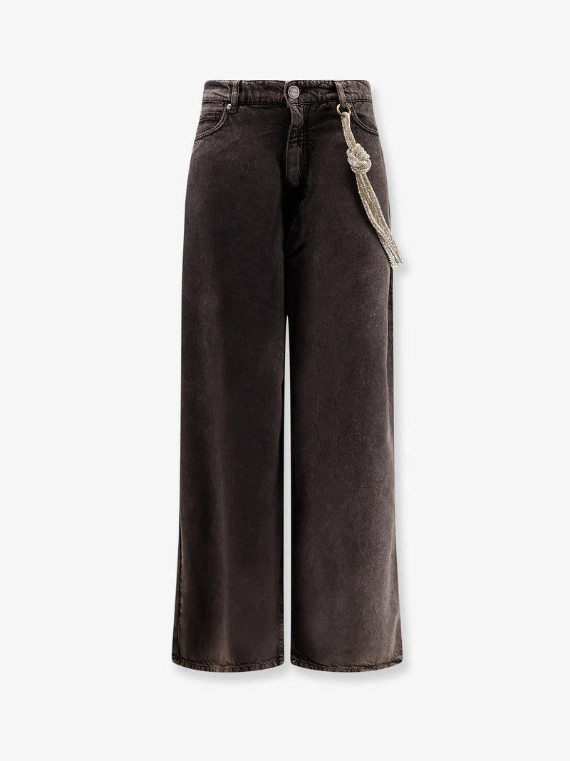 Pinko Pinko Lauryn Bull Denim Jeans Black Women - World Class Fashion