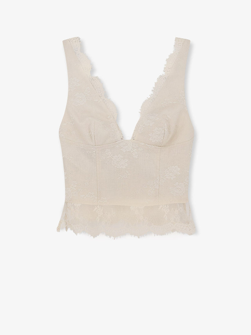 Pinko Pinko Janessa Linen Top - World Class Fashion