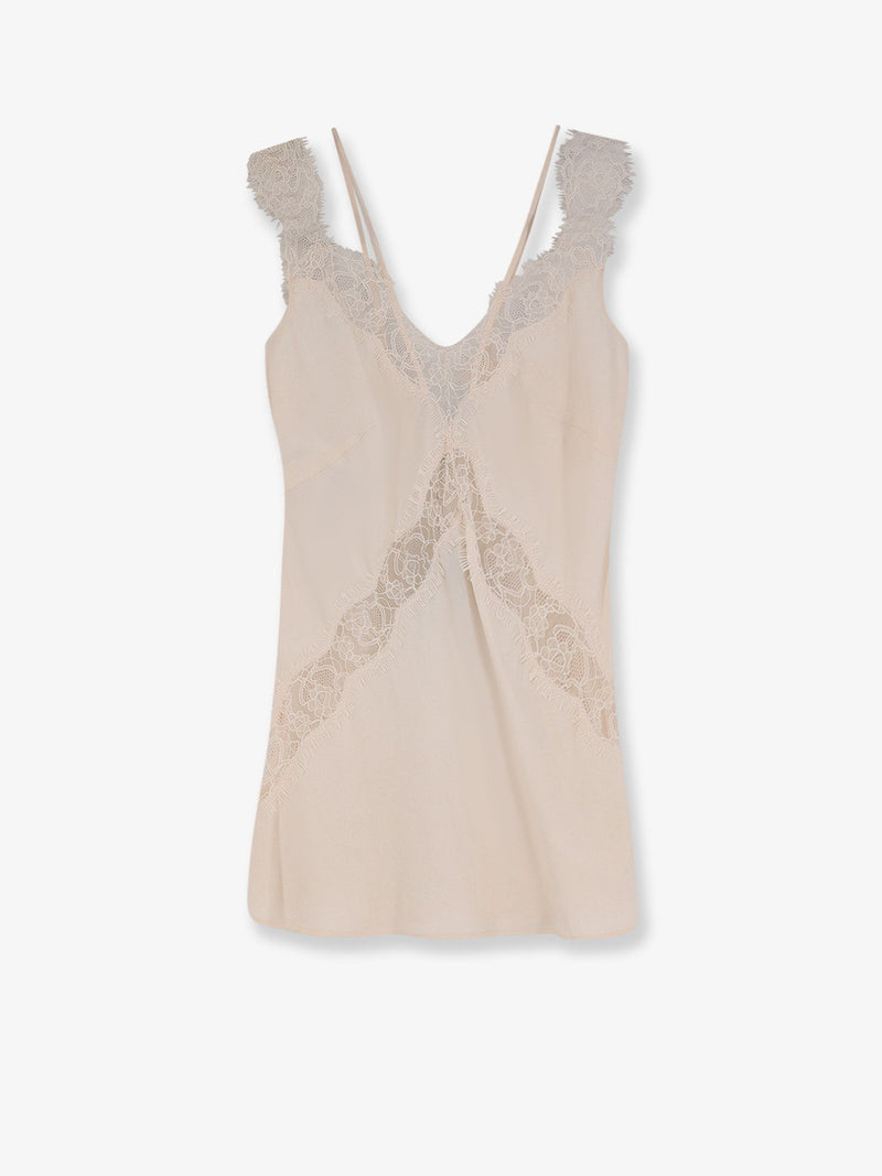 Pinko Pinko Lydia Satin Top Pink - World Class Fashion