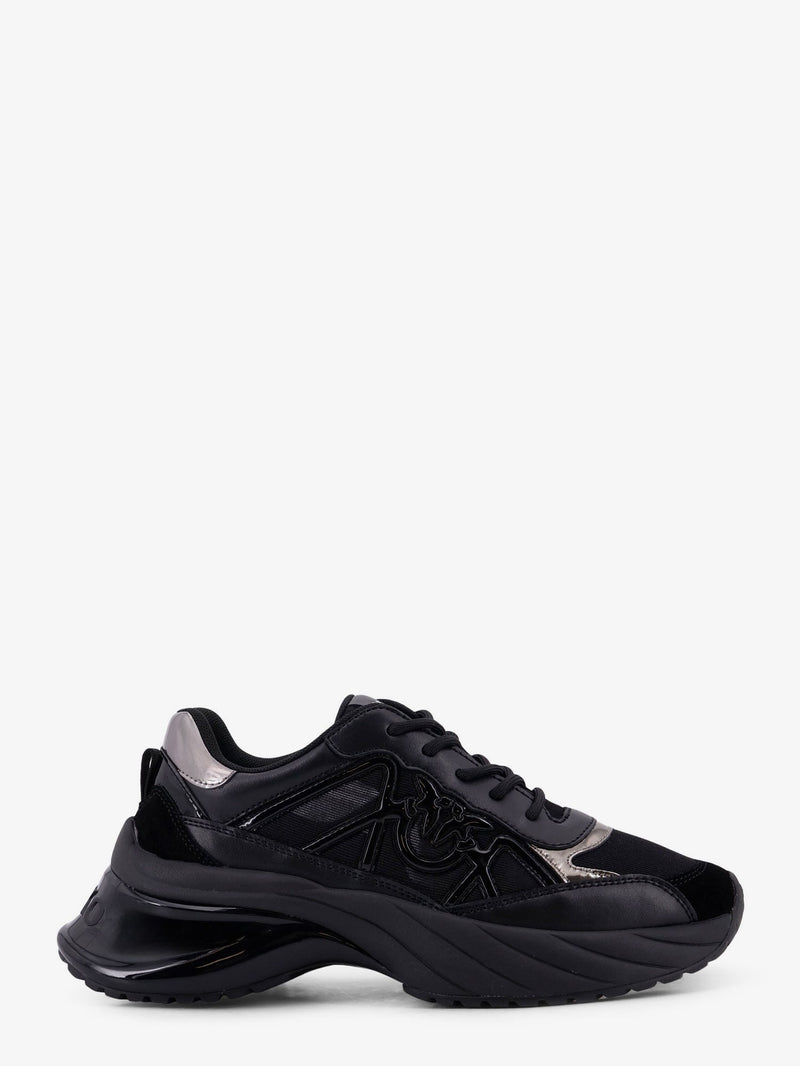 Pinko Pinko Ariel 33 Leather Sneakers Black Women - World Class Fashion
