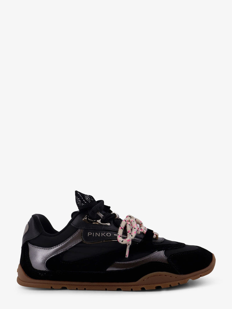 Pinko Pinko Yulia Suede Sneakers Black Women - World Class Fashion