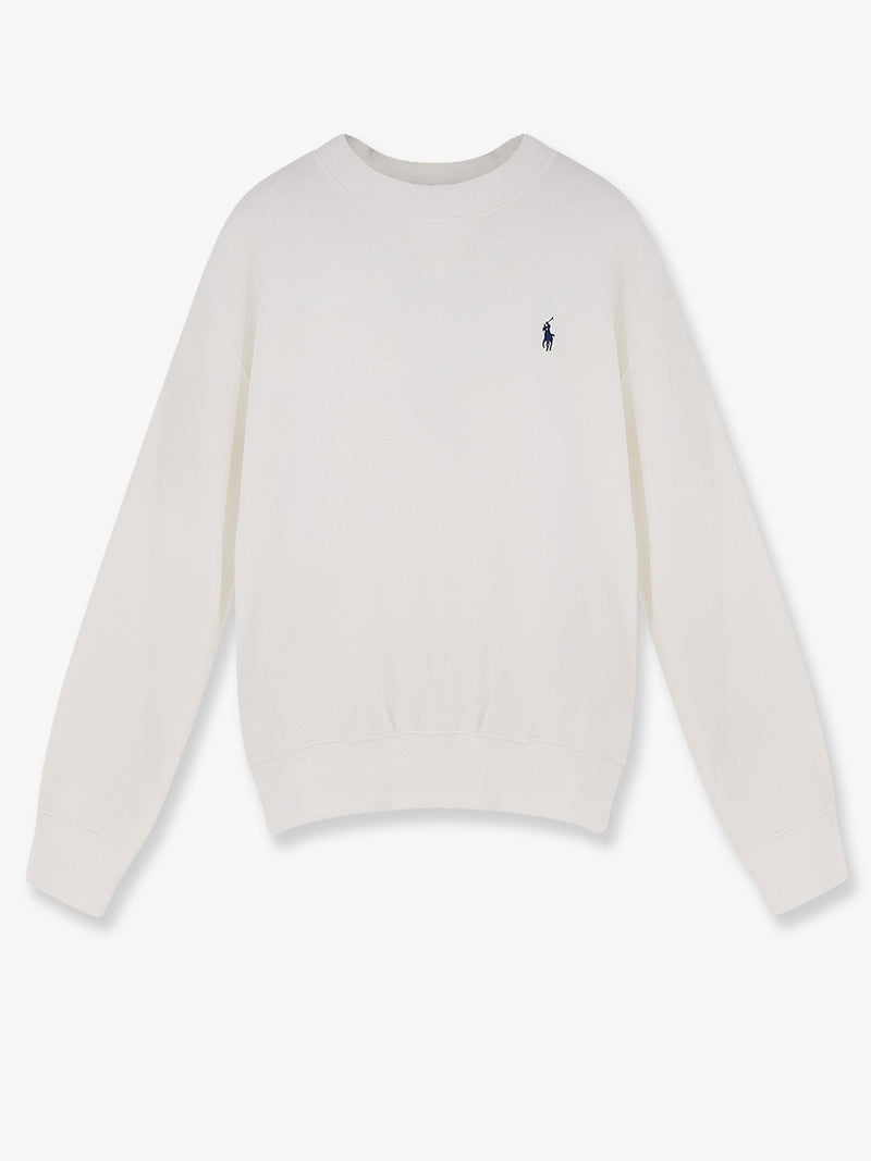 Polo Ralph Lauren Polo Ralph Lauren Cotton Blend Sweatshirt White - World Class Fashion