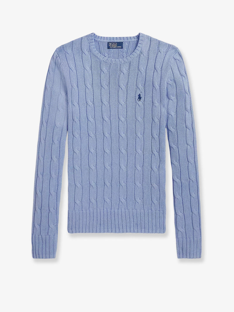 Polo Ralph Lauren Polo Ralph Lauren Suéter de algodón azul para mujer - World Class Fashion