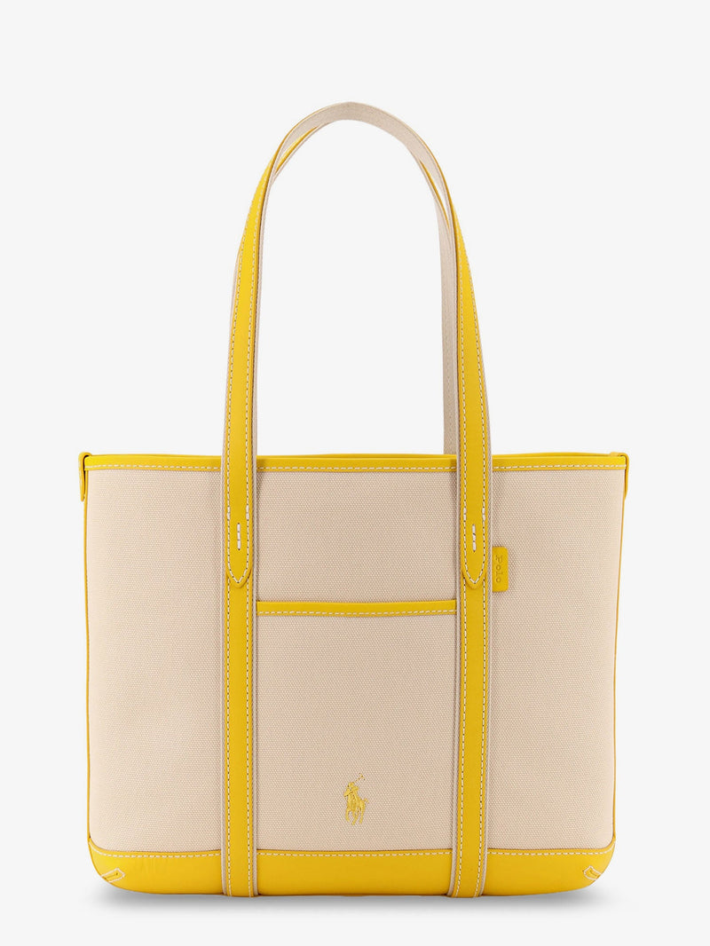 Polo Ralph Lauren Bolso de hombro de lona amarillo Polo Ralph Lauren - World Class Fashion