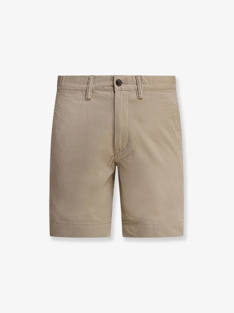 Polo Ralph Lauren Polo Ralph Lauren Bedford Stretch Cotton Shorts Beige - World Class Fashion